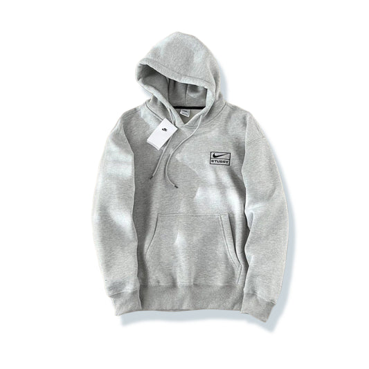 NIKE X STUSSY GREY HOODIE