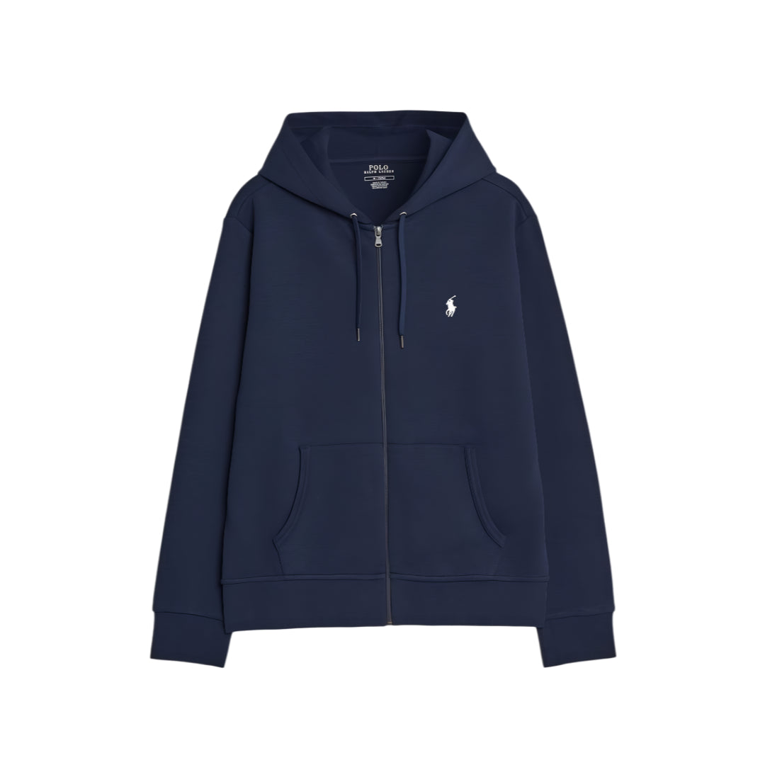 POLO RALPH LAUREN BLUE ZIP UP HOODIE