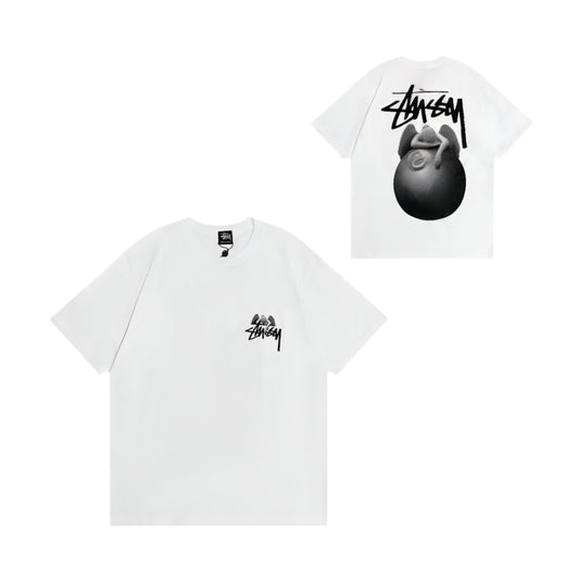 STUSSY 8 BALL ANGEL TEE