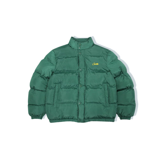 Corteiz Bolo V1 Green Puffer Jacket