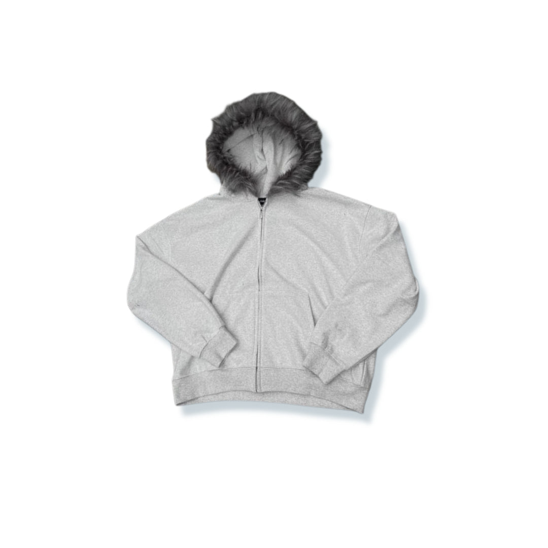 Flee GFN Faux Fur Zip-Up Hoodie