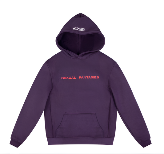 VETEMENTS SEXUAL FANTASIES HOODIE